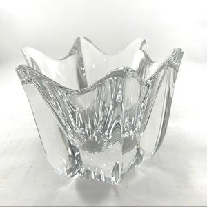 Orrefors Crystal tulip bowl